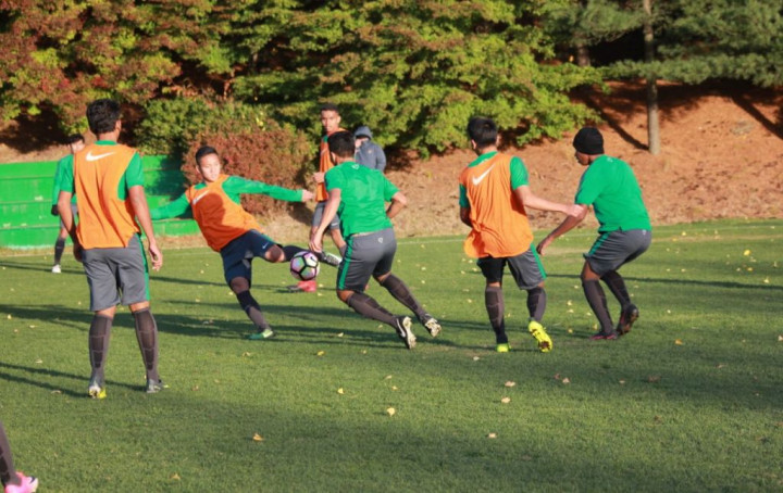 Tiba di Korsel, Timnas U-19 Lakoni Sesi Latihan untuk Adaptasi Cuaca