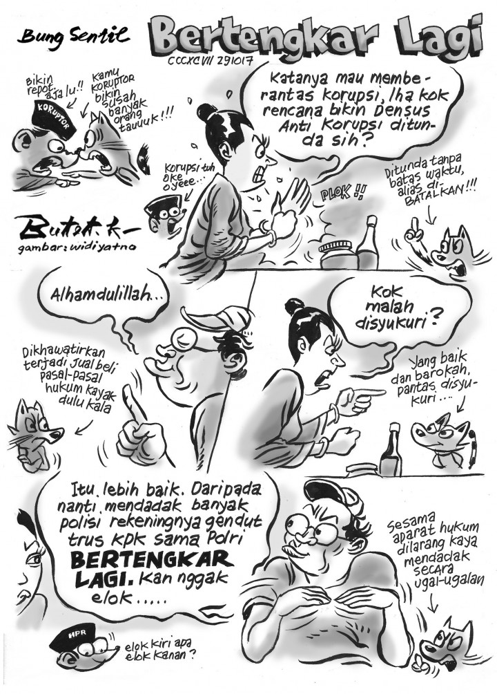 Daripada KPK dan Polri Bertengkar Lagi!