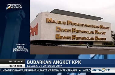 Bubarkan Angket KPK