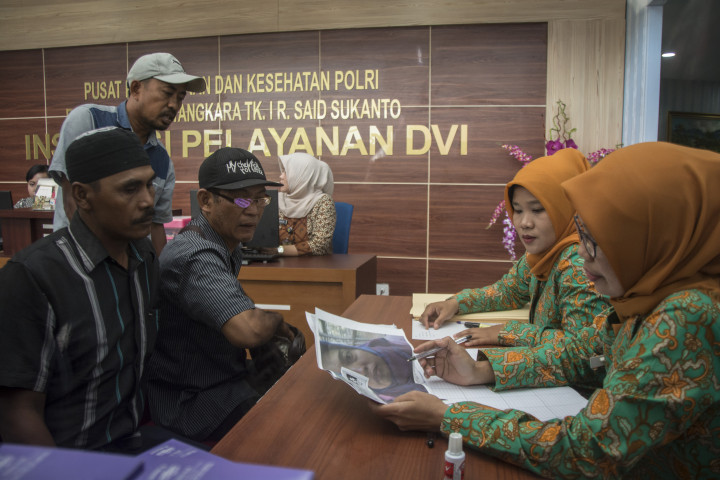 Keluarga Tersangka Ledakan Petasan Sudah Menemui Tim DVI