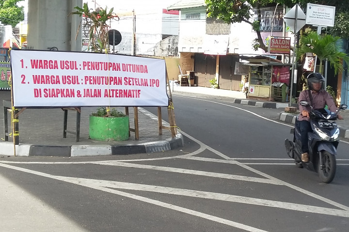 Warga Kritik Penutupan Perlintasan Sebidang yang Tanpa Persiapan