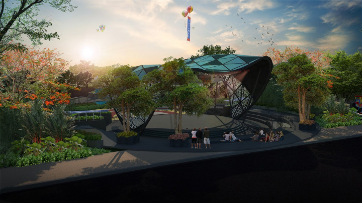 Taman Indonesia Kaya Dibangun di Semarang