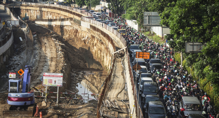 Penyebab Utama Proyek Underpass Mampang-Kuningan Molor