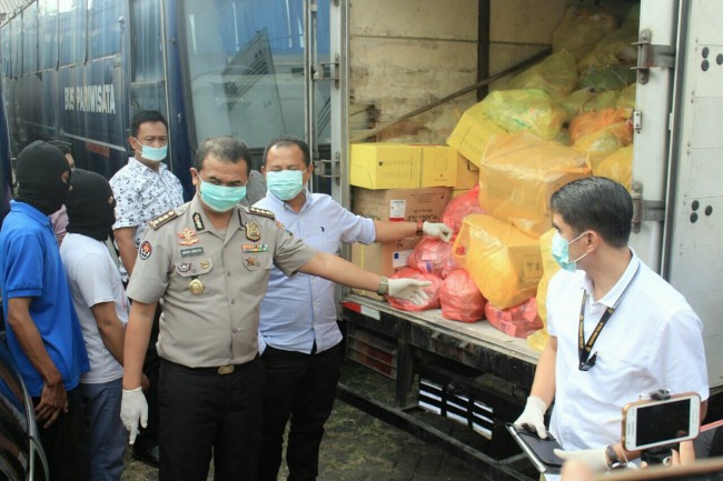 Polisi Masih Dalami Soal Limbah Medis di Jawa Timur