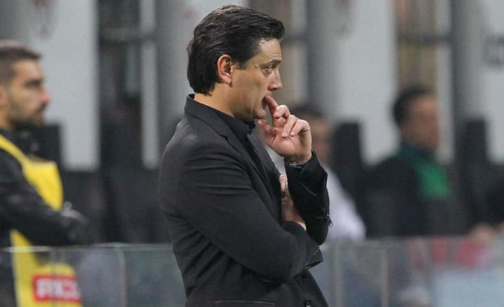 Komentar Montella Usai Milan Hanya Bermain Imbang