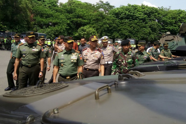 5.453 Personel TNI-Polri Amankan 13 Titik