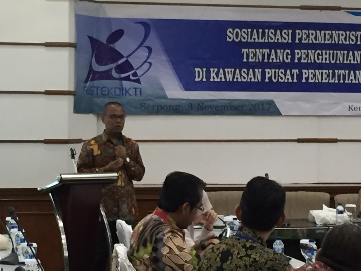 38% Rumah Negara di Kawasan Puspiptek Dihuni Pensiunan