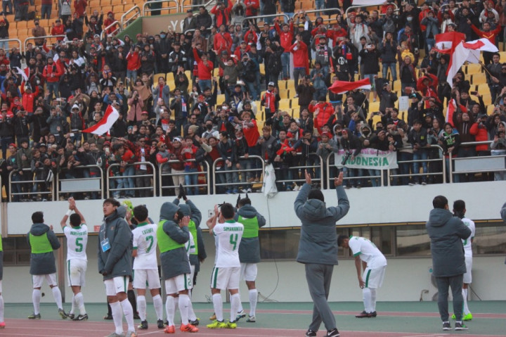 Fan Indonesia buat Pelatih Korsel Frustrasi