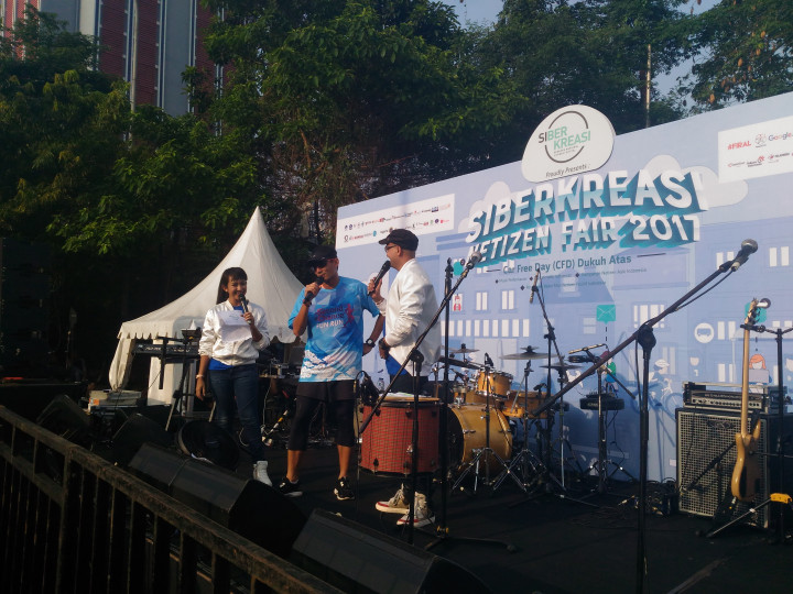 Sandi Hadiri 3 Acara di CFD