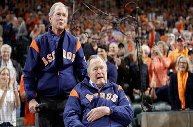 George HW Bush Mengaku Memilih Clinton di Pilpres 2016