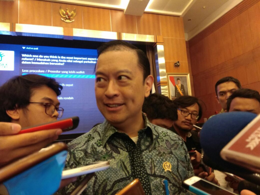 Kepala BKPM Thomas Lembong. Annisa Ayu.