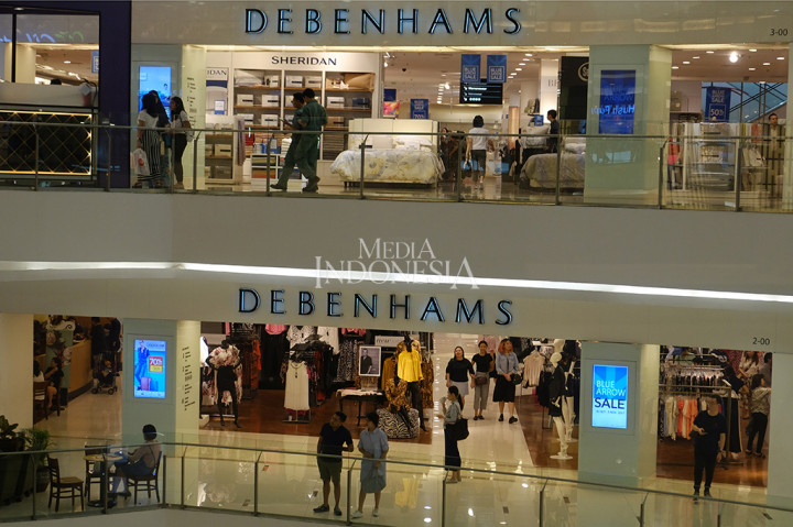 Debenhams Senayan City Bakal Tutup Akhir 2017