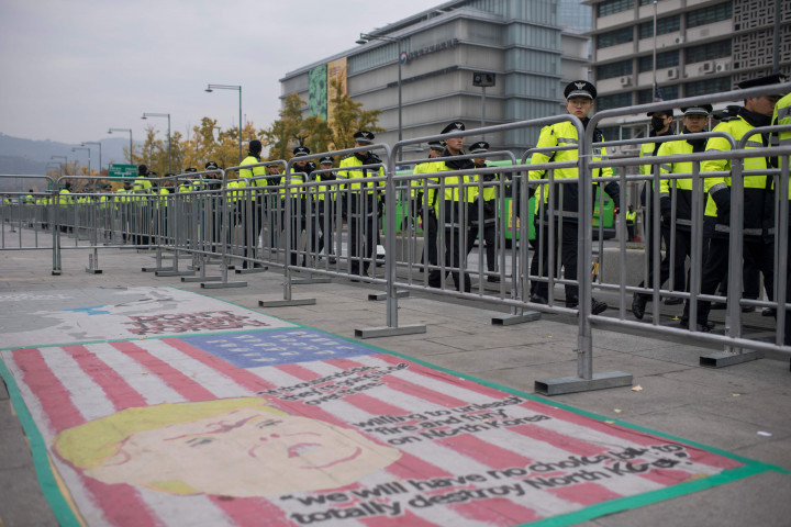 Keamanan Diperketat Jelang Kedatangan Trump ke Korsel