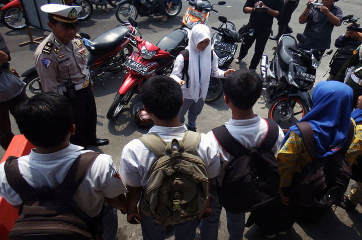 Ratusan Pelajar di Karawang Terjaring Operasi Zebra 2017
