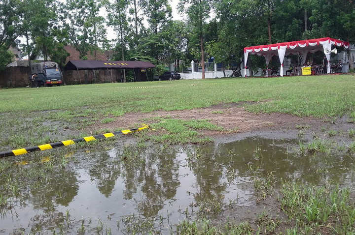 Tempat Parkir Tamu Presiden Jokowi Dialihkan