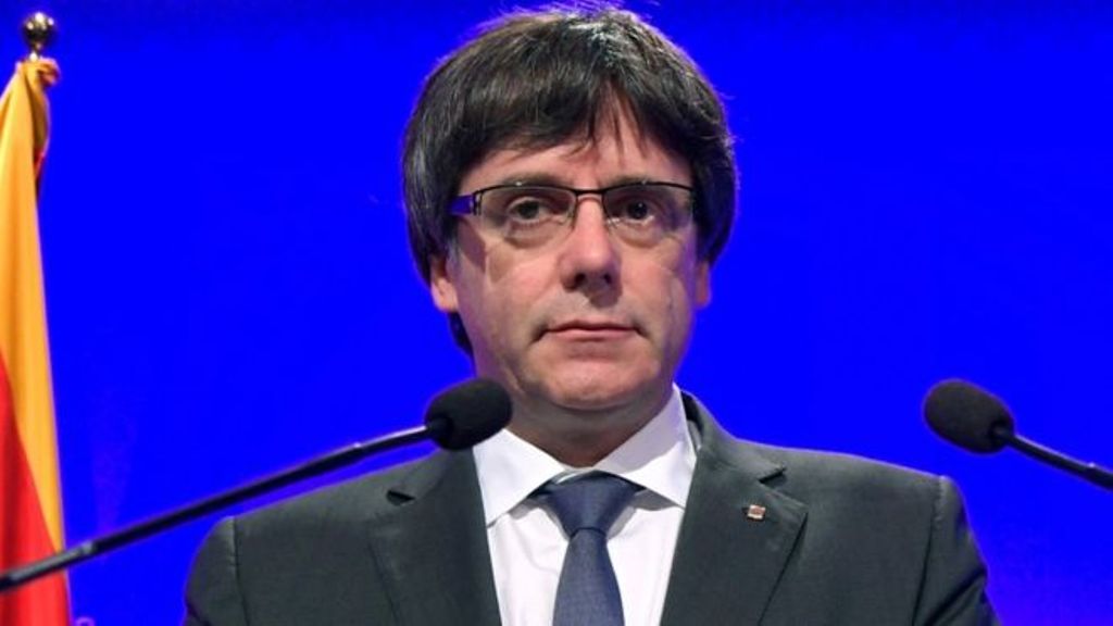 Presiden Catalonia yang digulingkan, Carles Puigdemont (Foto: AFP).