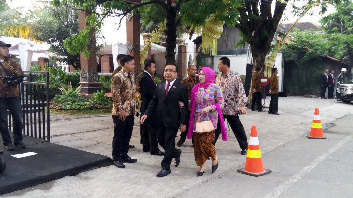 Menteri Mulai Berdatangan ke Pernikahan Putri Presiden