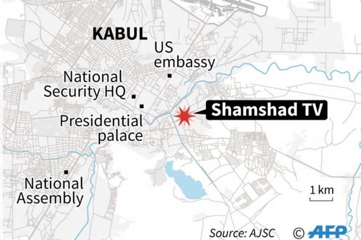 Stasiun Televisi Swasta Afghanistan Diserang