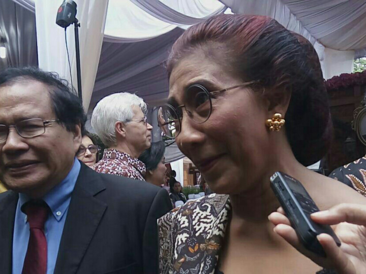 Menteri Susi Ingatkan Kahiyang-Bobby Rutin Makan Ikan