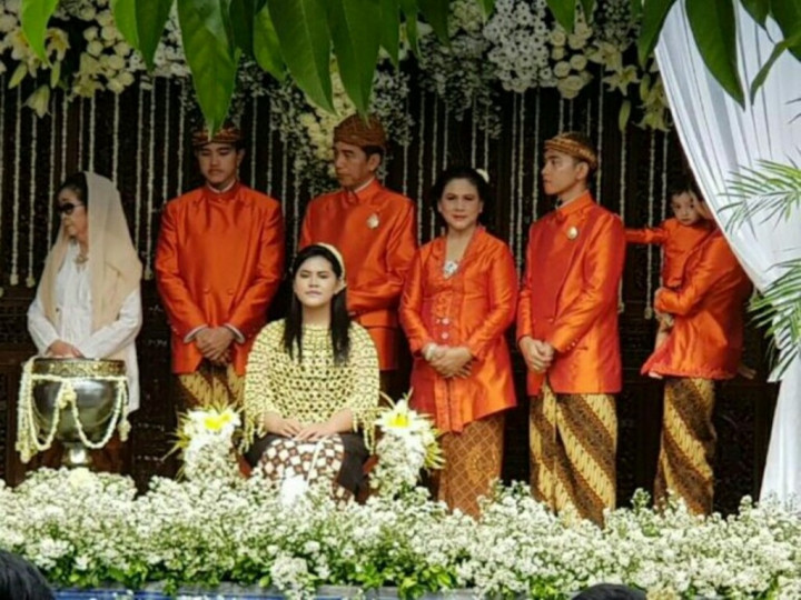 Dibandingkan Sesama Anak Presiden, Pernikahan Putri Jokowi Lebih Sederhana