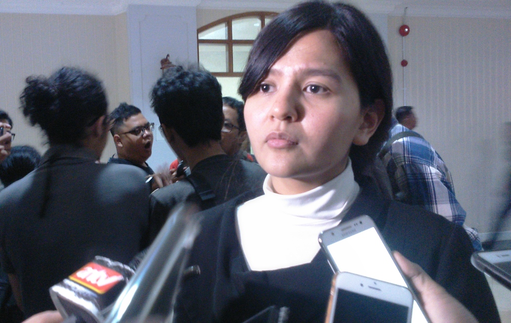 Sekjen PSSI Ratu Tisha Destria (MTVN/Rendy Renuki H)