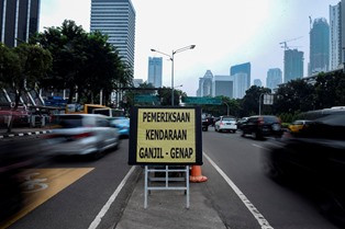 Pembatasan Kendaraan Pribadi Menunjukkan Tren Positif