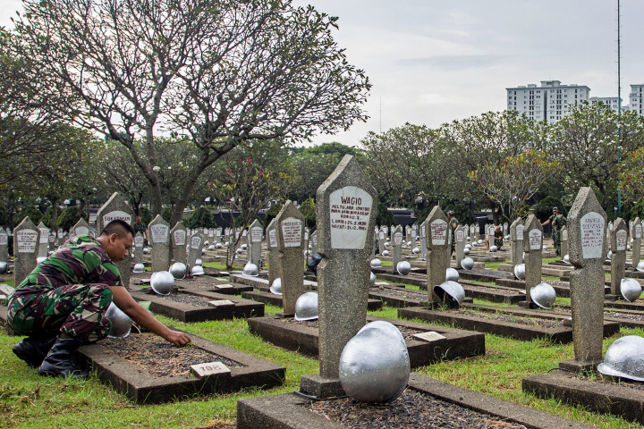 Ada 213 Makam Pahlawan Tanpa Nama di Garut