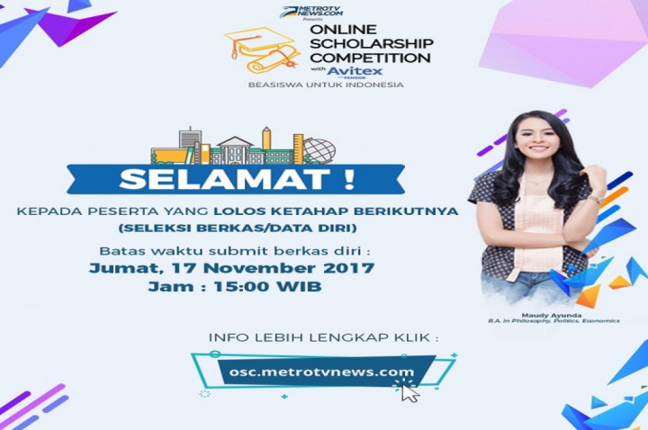 Selamat! 150 Peserta Lolos Tes Online OSC with Avitex 2017