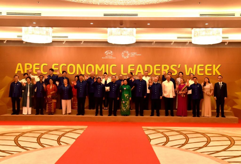 Presiden Joko Widodo saat berada di KTT APEC 2017. (FOTO: Biro Pers Istana)