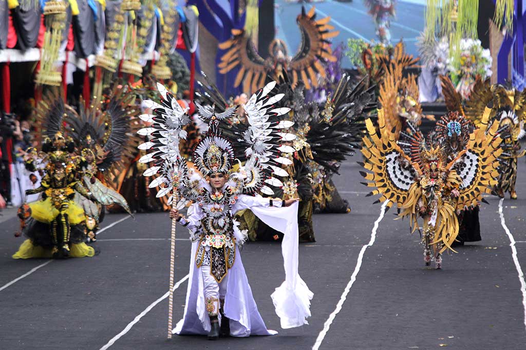 Meriahnya Banyuwangi Ethno Carnival 2017