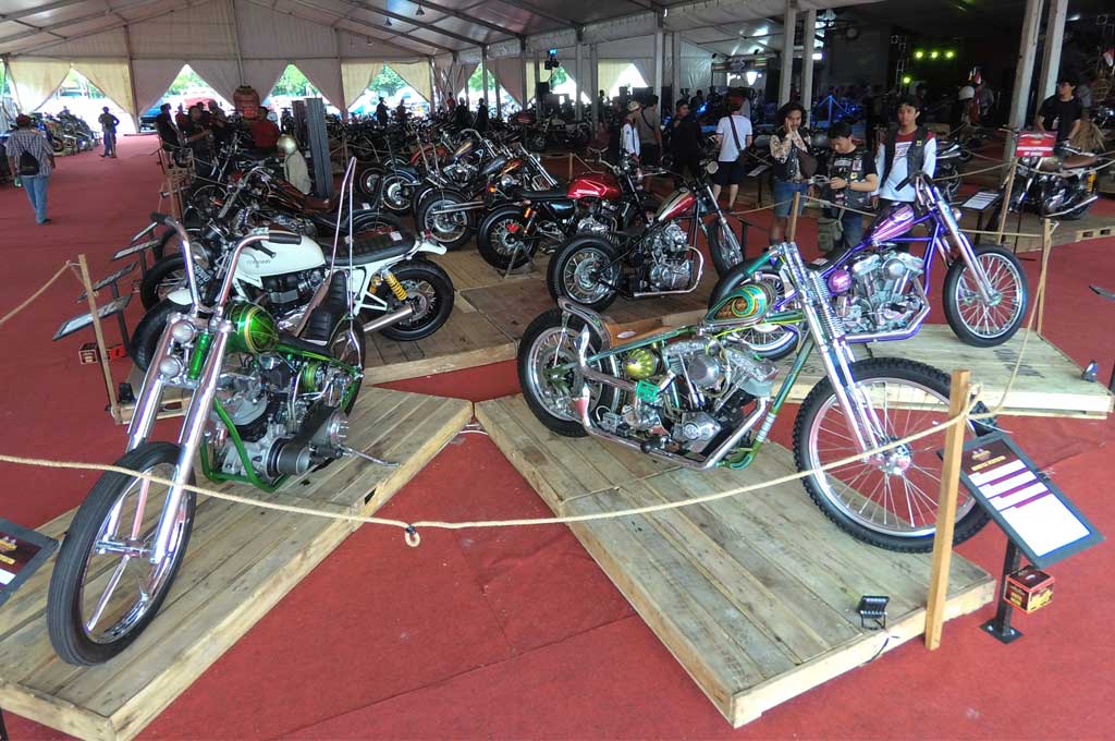 Pertarungan konsep para builder di ajang Suryanation Motorland. SM
