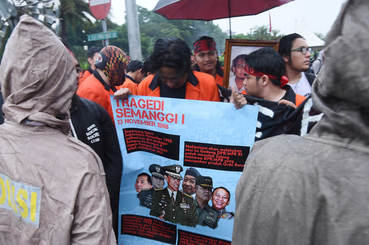 Peringatan 19 Tahun Tragedi Semanggi