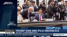 Trump dan Abe Puji Indonesia