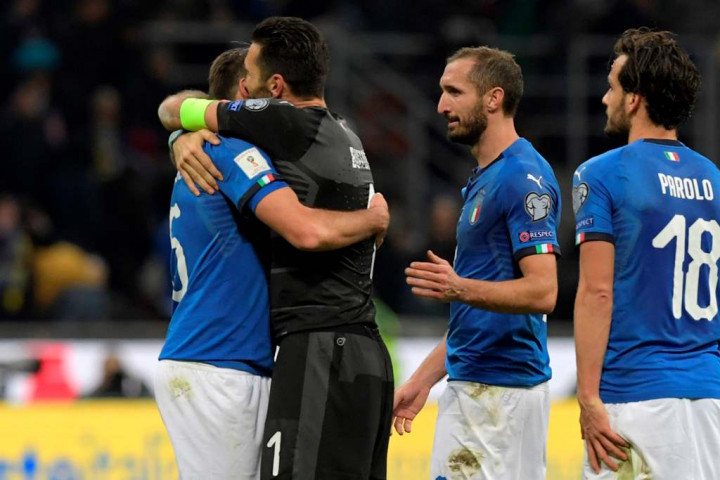 Beragam Reaksi Menanggapi Kegagalan Italia ke Piala Dunia 2018