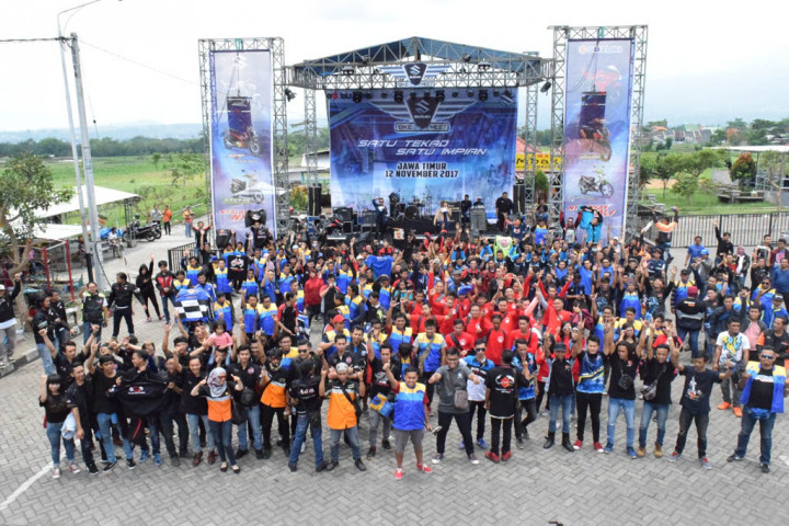 Suzuki Bike Meet Meriahkan Kota Medan dan Malang