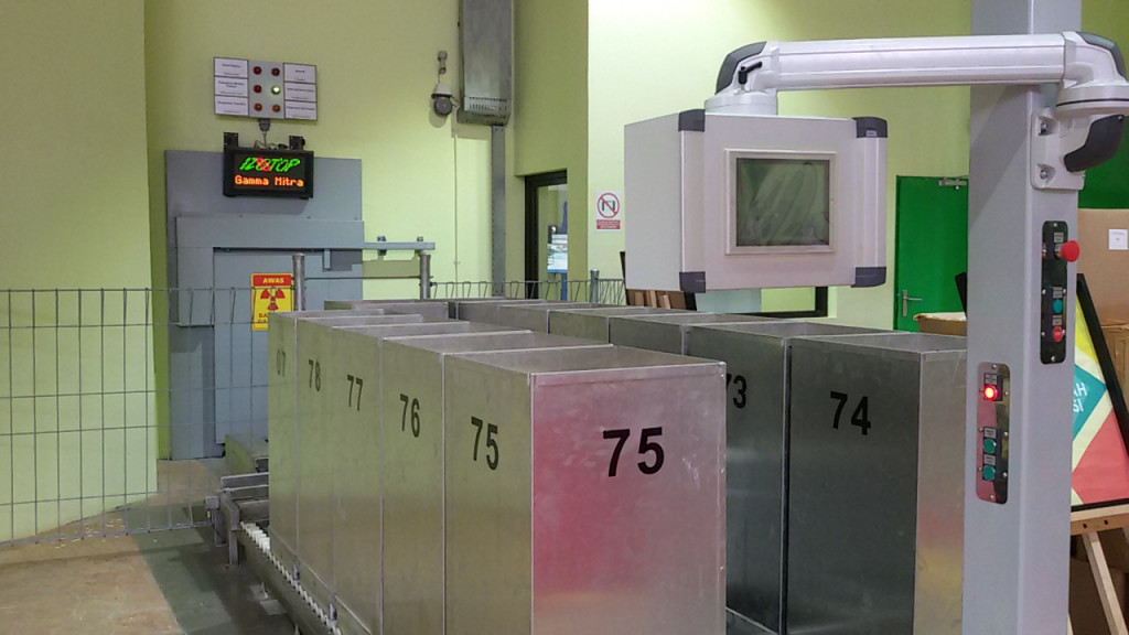 Iradiator Gamma milik Batan. Foto: Metrotvnews.com/Tri Kurniawan