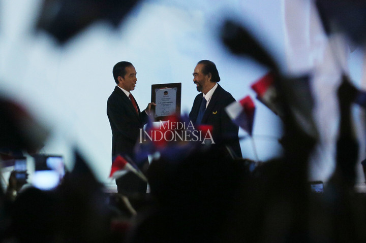 NasDem Kukuhkan Jokowi Jadi Capres 2019