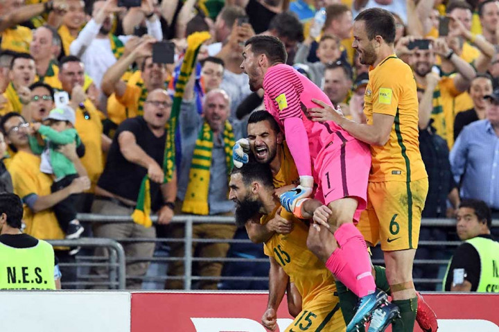 Australia Melaju ke Piala Dunia 2018