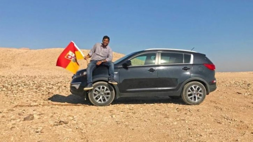 Suyash Dixit membangun kerajaan di wilayah antara Mesir dan Suriah (Foto: Al Arabiya).