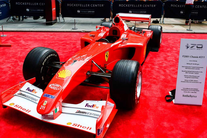 Mobil F1 Schumi Laku Rp101 Miliar