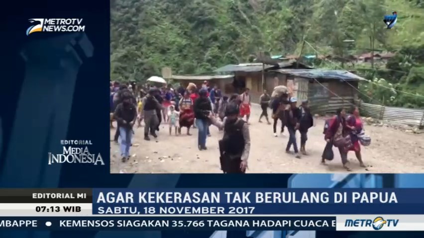 Agar Kekerasan tak Berulang di Papua