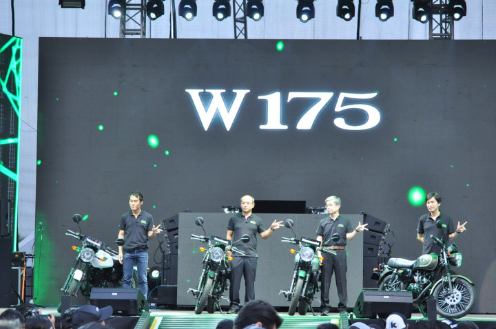 Kawasaki Lengkapi W-Series dengan W 175