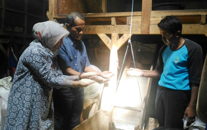 Kepala BKP Kementan Tinjau Gapoktan Mekar Jaya