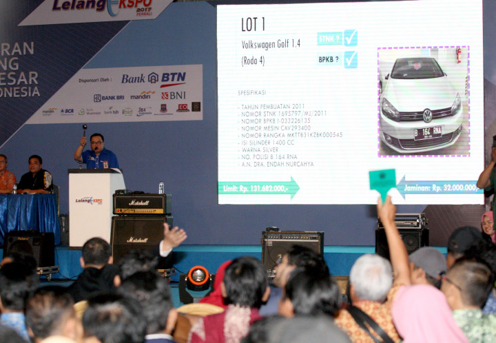 KPK Lelang Barang Rampasan Kasus Korupsi