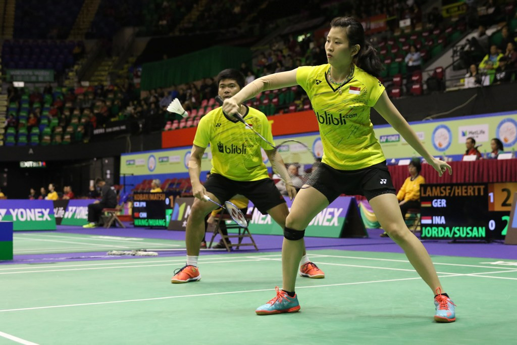 Ganda Campuran Indonesia Praveen Jordan/Debby Susanto (Foto: PBSI)