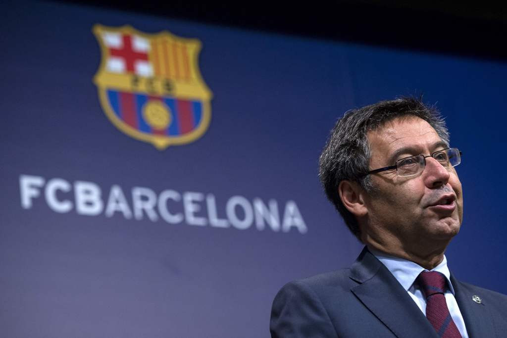 Presiden Barcelona Josep Maria Bartomeu (Foto: AFP)