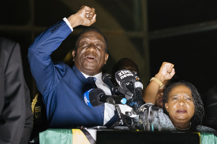 Emmerson Mnangagwa Presiden Baru Zimbabwe