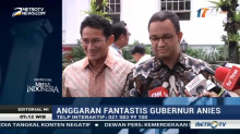 Anggaran Fantastis Gubernur Anies