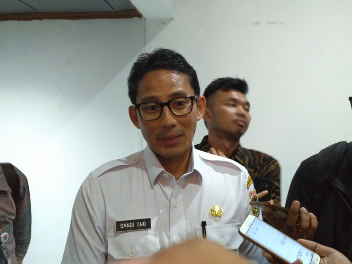 Sandi Sebut RAPBD 2018 Membengkak Sejak Dianggarkan Ahok-Djarot