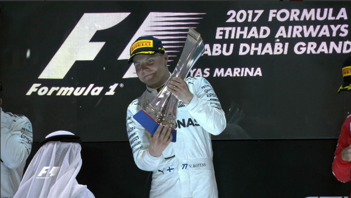 Bottas Juara GP Abu Dhabi, Hamilton Posisi Kedua